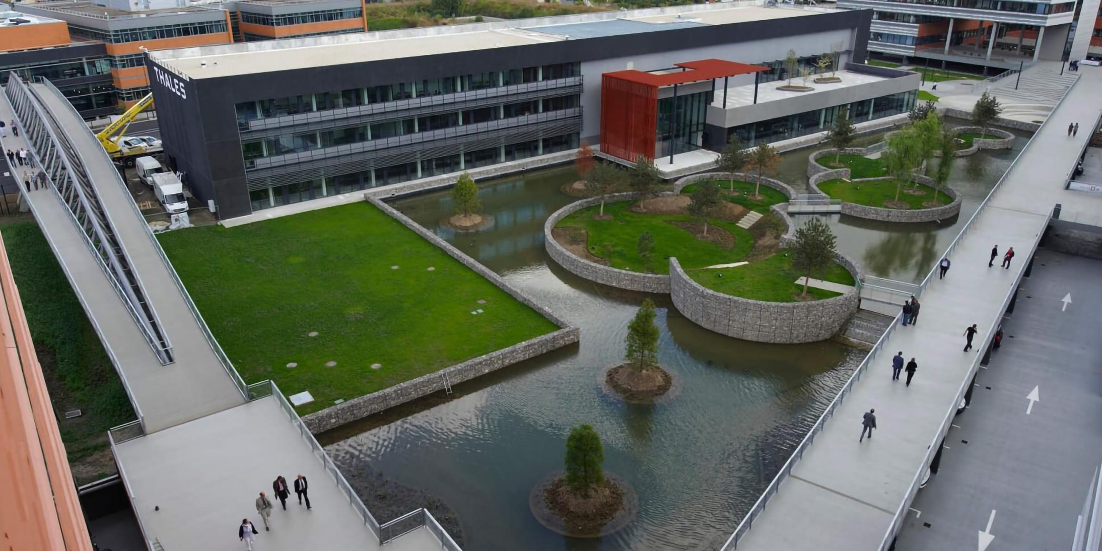 Thales Cristal Campus in Gennevilliers: offices | GA Group