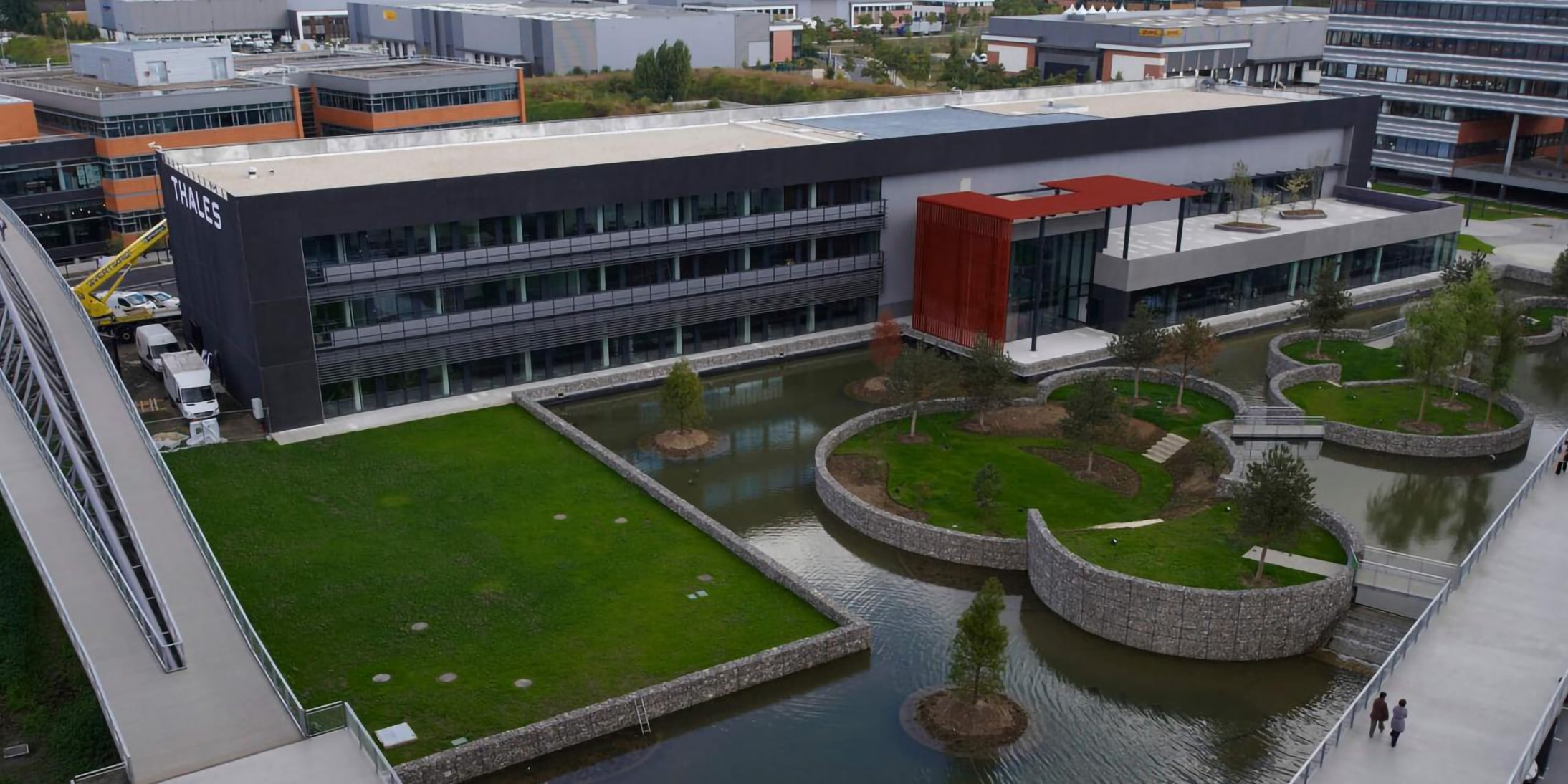Thales Cristal Campus in Gennevilliers: offices | GA Group
