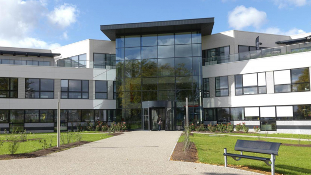 Brasseries Kronenbourg, an efficient office building in Obernai in Alsace