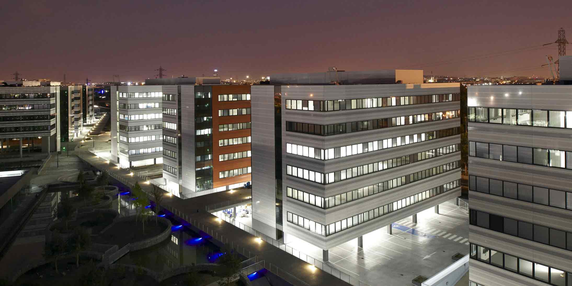 GA Smart Building le Campus Cristal Thales à Gennevilliers un immobilier d'entreprise au service du bien-être des collaborateurs.