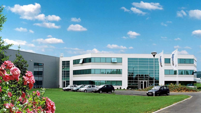 The head office of EBM Papst in Obernai, exemplary industrial buildings