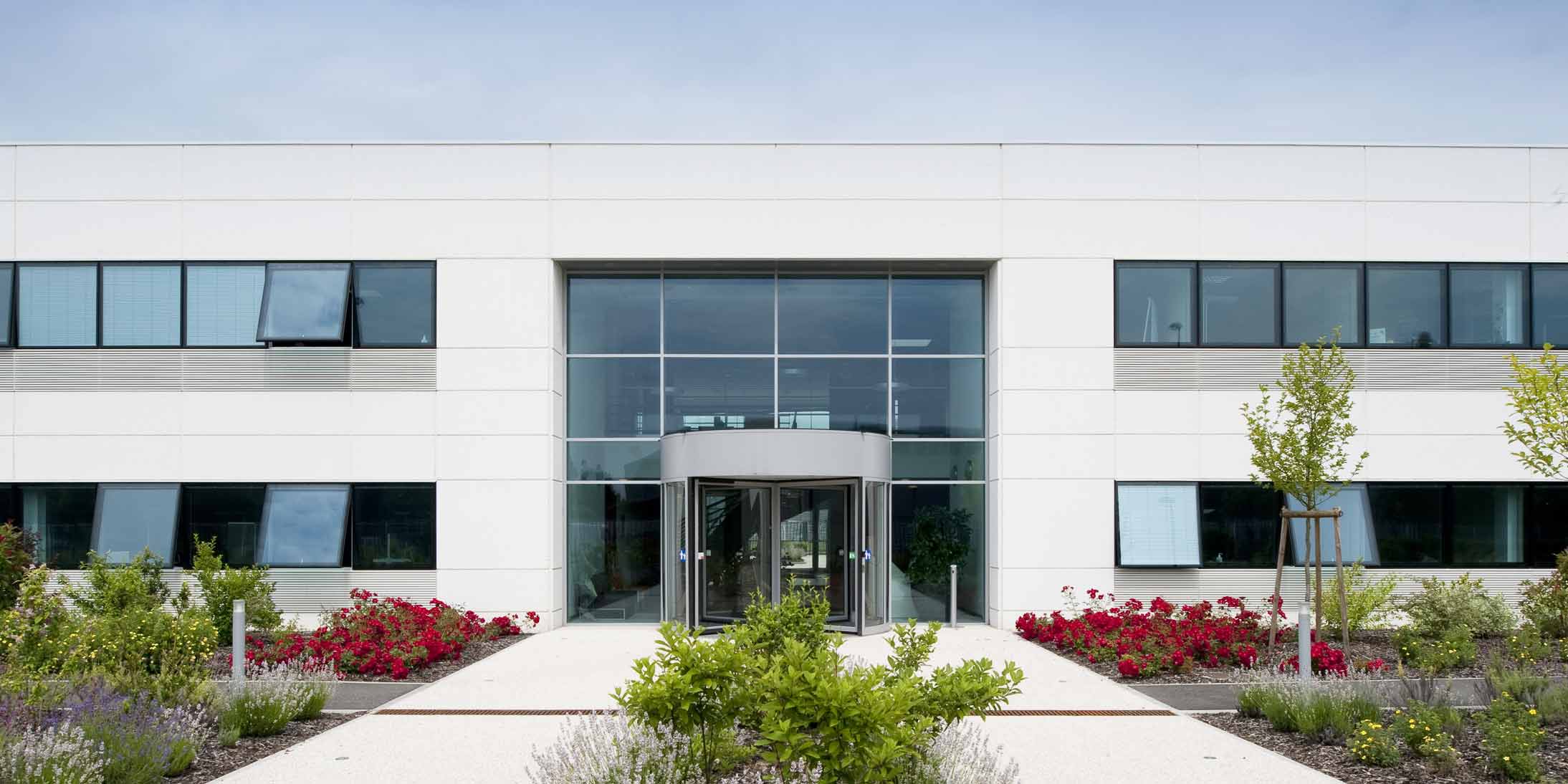 L'ensemble immobilier industriel et les laboratoires de Transgène à Illkirch ont été réalisés par le Groupe GA.