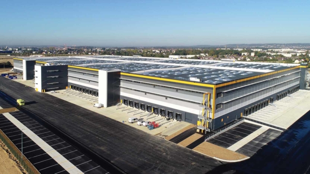 Plateforme logistique ORY4 de 150 000 m² à Brétigny-sur-Orge : GA Smart Building en action