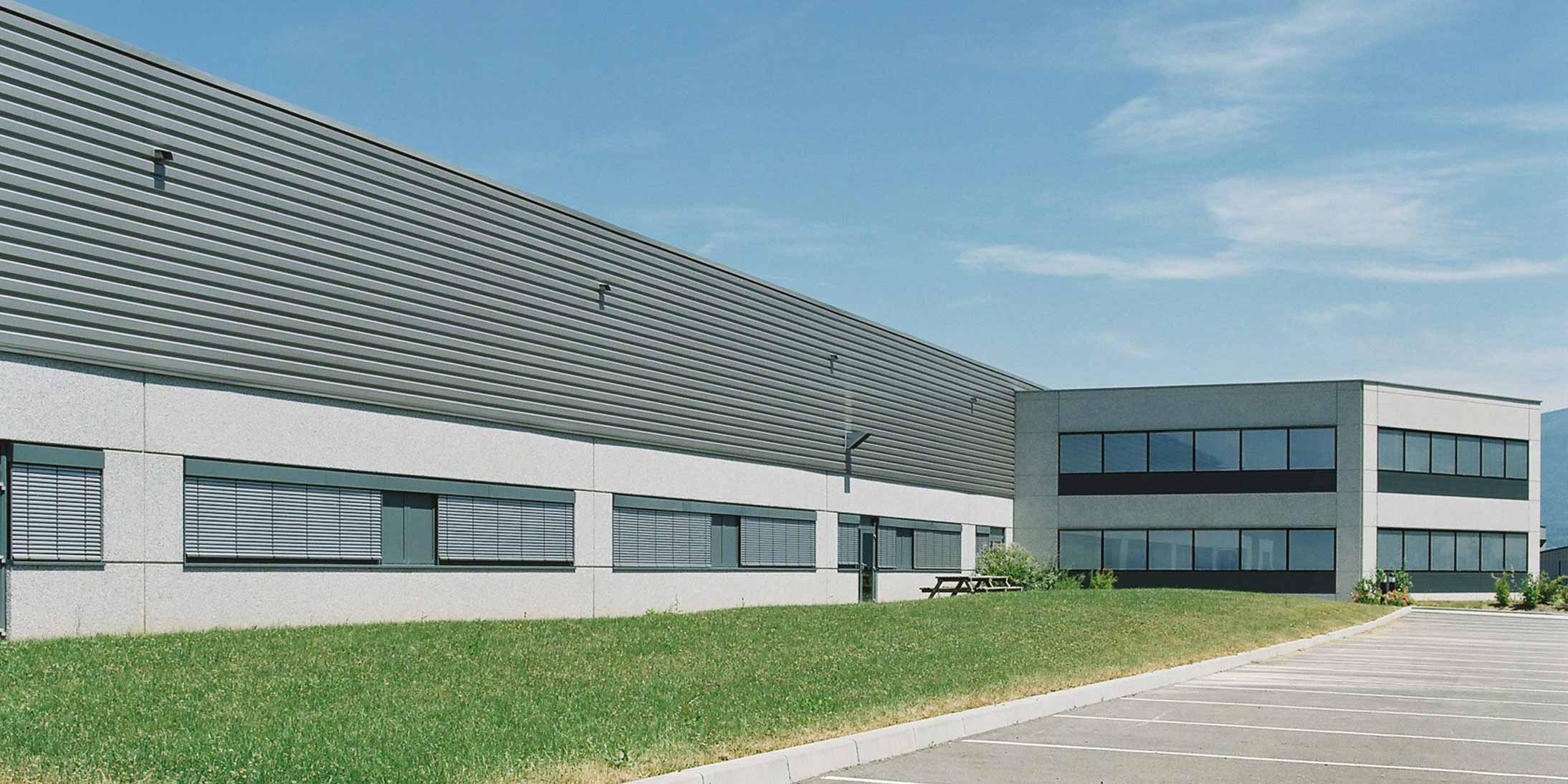 GA smartbuilding construction immobilier d entreprise a réalisé le siège de Nicomatic Bons-en-Chablais.