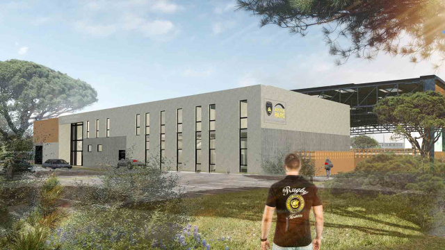 The GA Group builds the new performance centre of Stade Rochelais