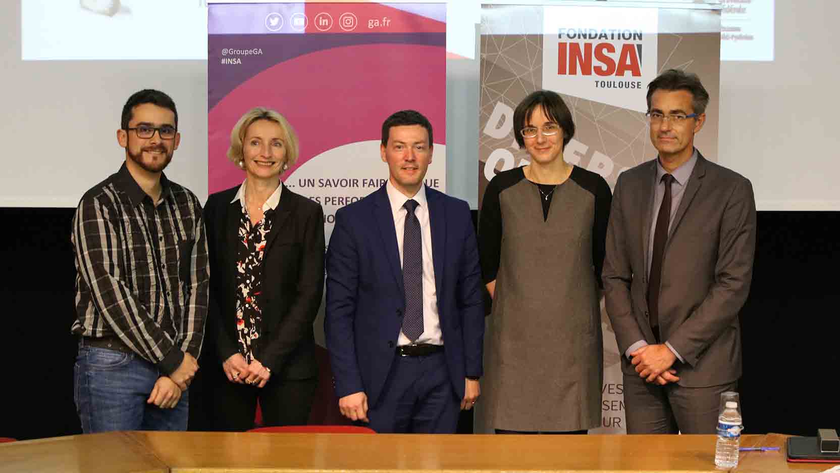 INSA Toulouse et the GA Group launch the teaching and research chair in «Innovation and Construction»