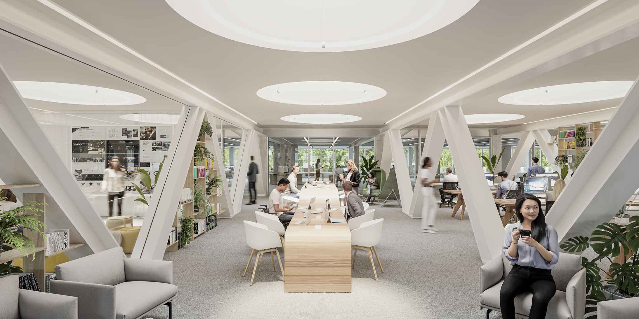 La Cité Universelle à Paris a été pensée comme un symbole de l’accessibilité universelle : elle accueille tous les publics, porteurs ou non d'un handicap.