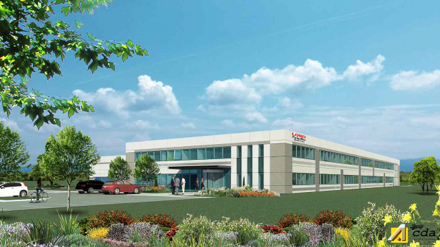 Groupe GA to build an industrial property complex for american giant Lord Corporation at Pont-de-l’Isère