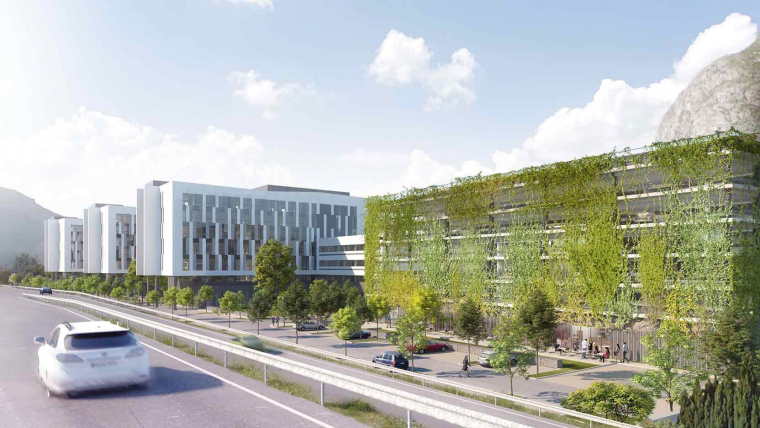 Groupe GA is to build a new property complex of over 25,000 m² destined to house the teams of the hydraulic division of EDF