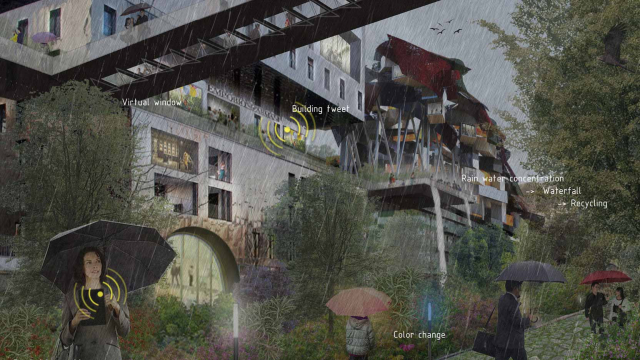 Eric Cassar imagine des modes de vie dans le smart building en créant des connexions entre architecture physique et numérique.