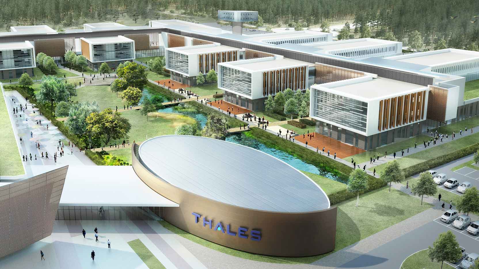 The GA Group to build a 50 000 m² campus for THALES