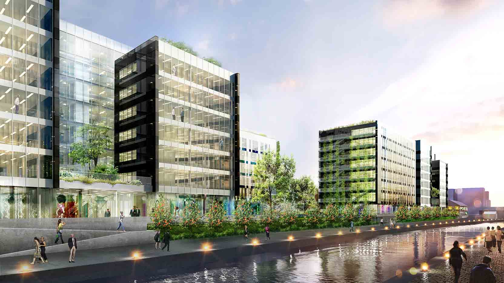 BNP Paribas Immobilier and Groupe GA lay the foundation stone of Luminem, an 18000 square meter office building in Bobigny
