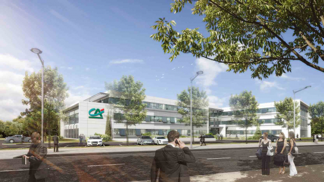 Crédit Agricole Immobilier et le Groupe GA s’associent pour la réalisation d’un nouvel immeuble de bureaux à Toulouse