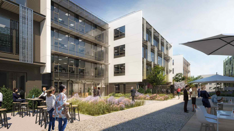 GA Smart Building has launched the “NOW Living Spaces” Campus, with a first building leased to the Alten Group and three other office buildings being marketed.