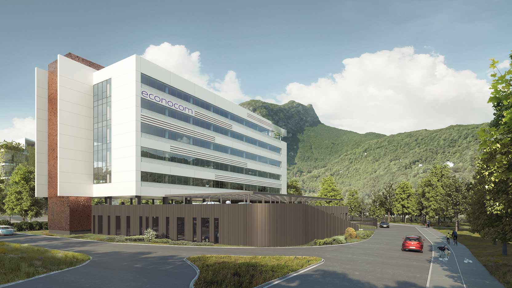 GA lays the foundation stone of Econocom’s new expertise and digital support centre in St-Martin-Le-Vinoux