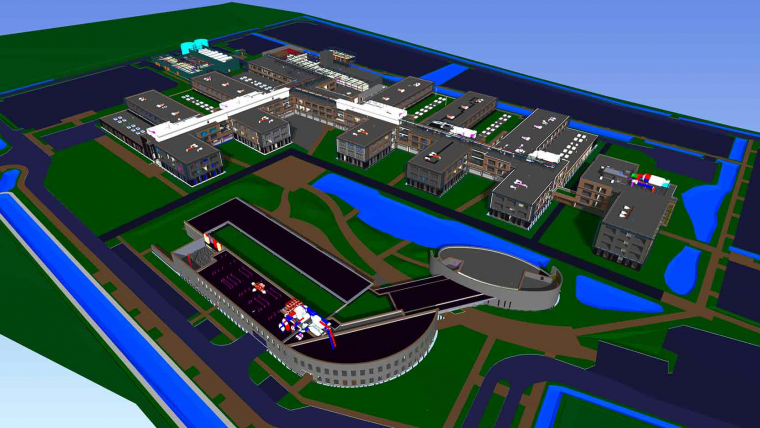 The GA Group wins the 2016 Tekla Global BIM Awards for the Thales Campus in Bordeaux