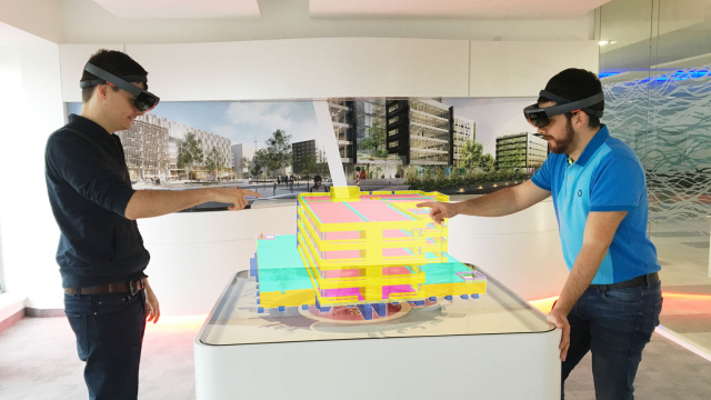 Groupe GA and Trimble join forces to launch the first european Trimble Connect for Hololens (TCH) deployment project
