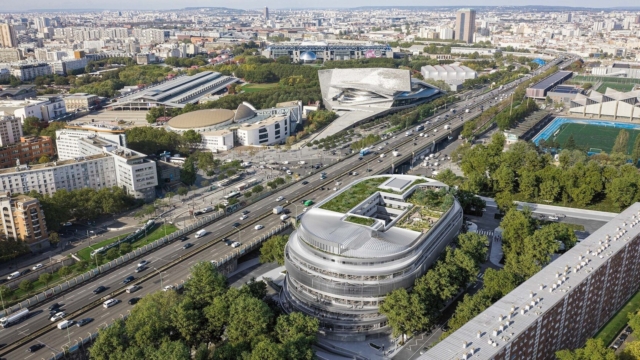 GA Smart Building, promoteur immobilier entreprise, imagine et anticipe l’immobilier de demain comme l'illustre la Cité universelle à Paris.
