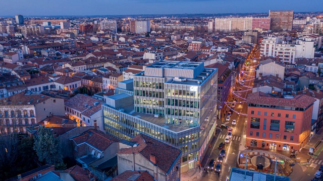 GA Smart Building has delivered the head office for Crédit Agricole Toulouse