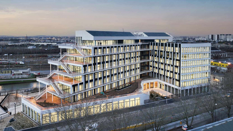 Irrigo: 16,300 m² of offices for lease in Bobigny, along the banks of the Ourcq Canal