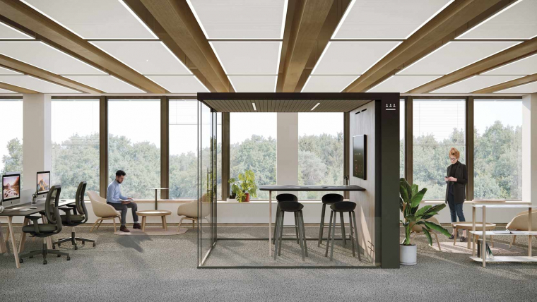 Notre nouveau plancher bois béton hors-site Atom Wood reçoit le « coup de cœur » du Hub des Prescripteurs Bas Carbone