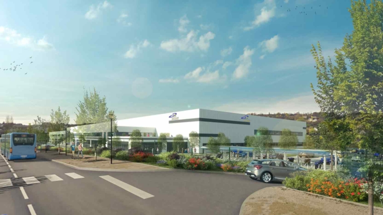 Nous réalisons un ensemble immobilier de 22 000 m² pour Aktya dans la région du Grand Besançon à Temis Besançon