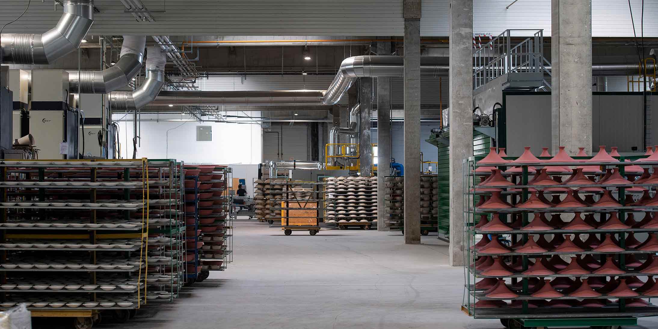 Les nouveaux ateliers de fabrication pour Emile Henry à Marcigny, réalisés par GA Smart Building.