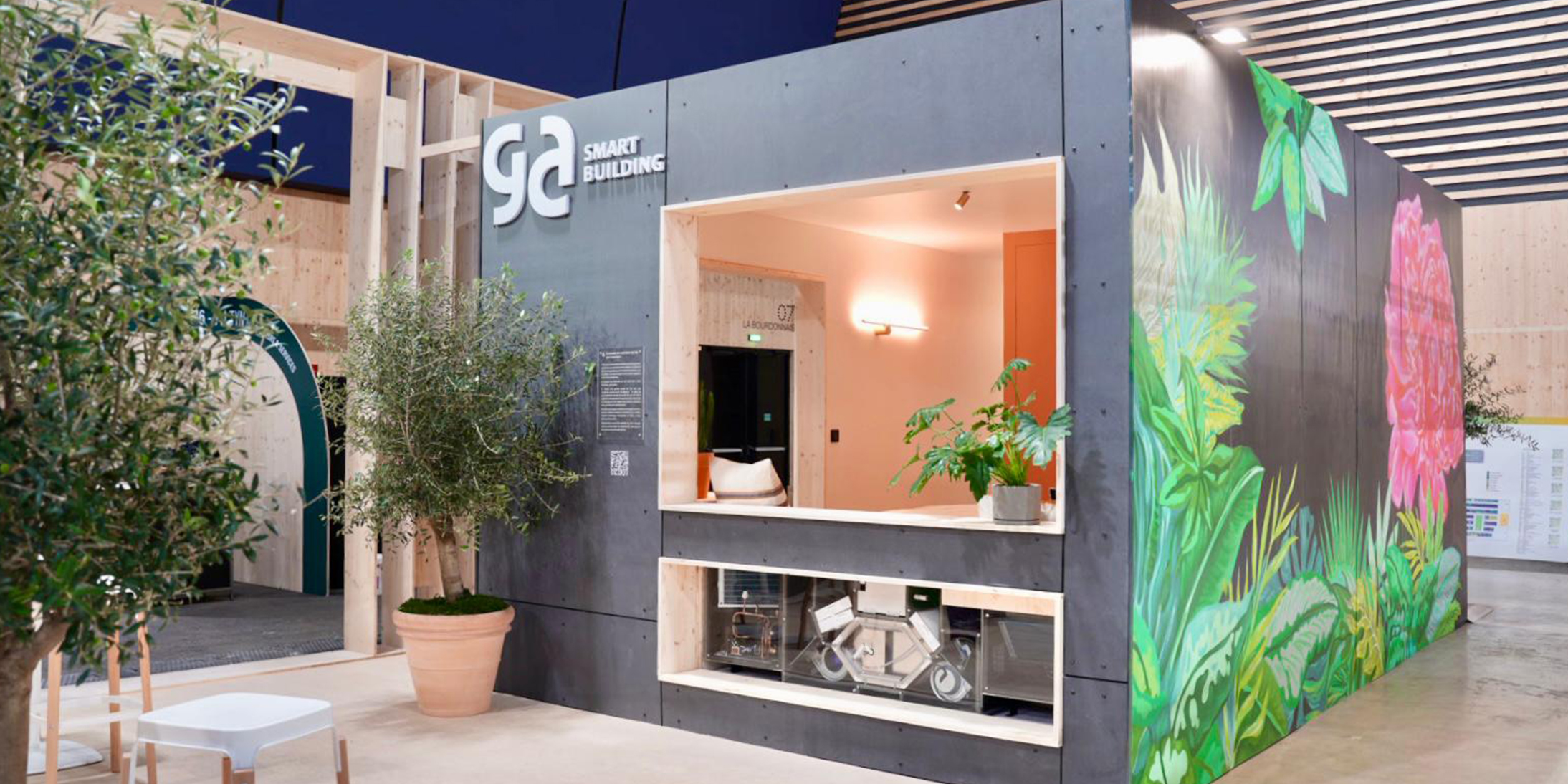 Module 3D bois construit hors-site par GA Smart Building, une suite parentale à l’image de nos futurs logements.