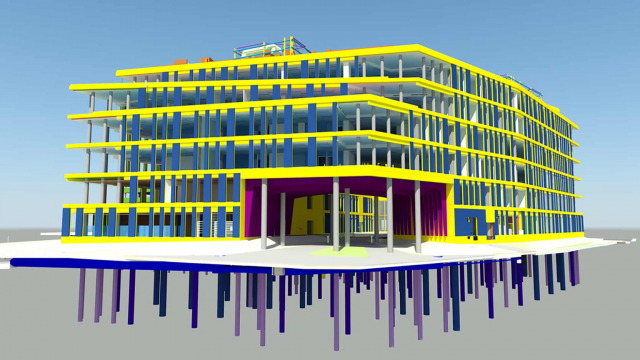 GA Smart Building a gagné le Tekla BIM Awards 2022 France sur le projet de GARDENS