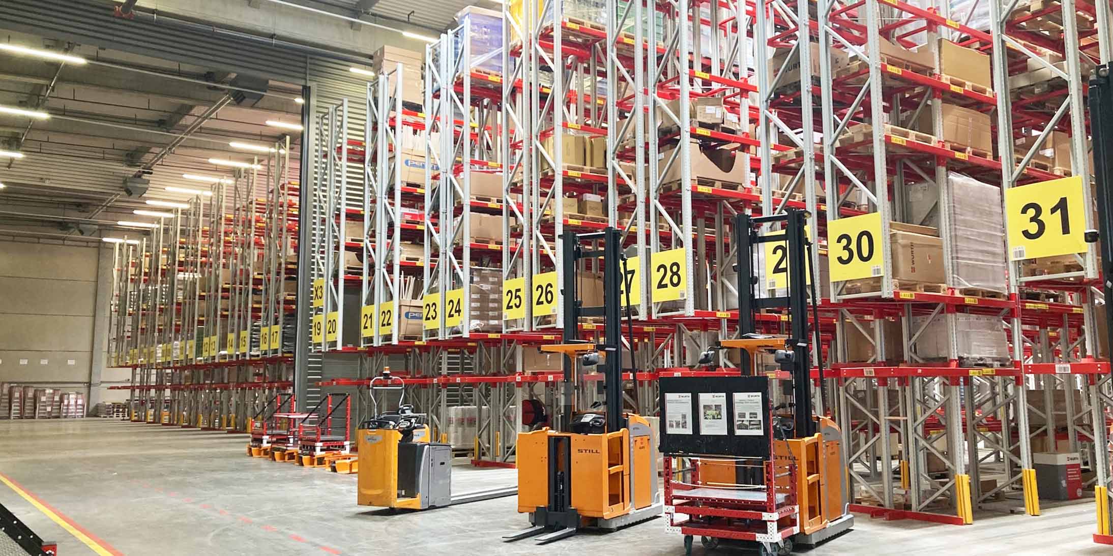 Plateforme logistique du Groupe Würth à Montélimar par GA Smart Building