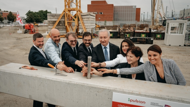 GA Smart Building débute le chantier de l’opération « 1pulsion », premier programme tertiaire de Grand Matabiau Quais d’Oc 