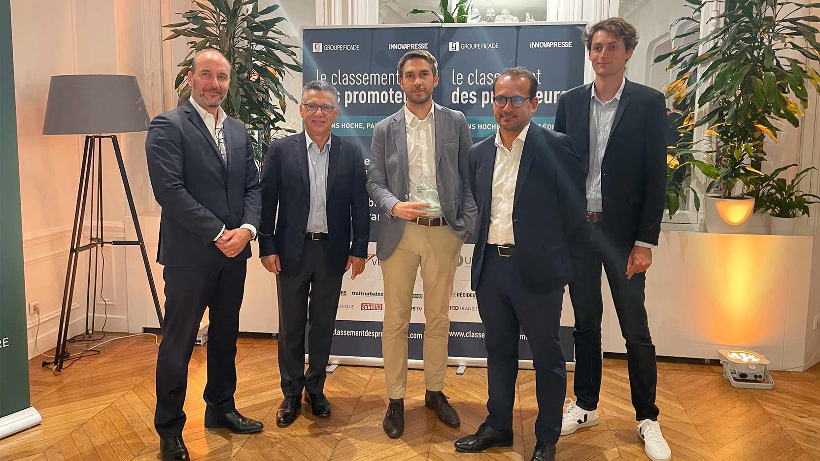 Nous remportons le Prix de la logistique urbaine avec l’Hôtel Logistique des Ardoines à Vitry, au Classement des Promoteurs 2023