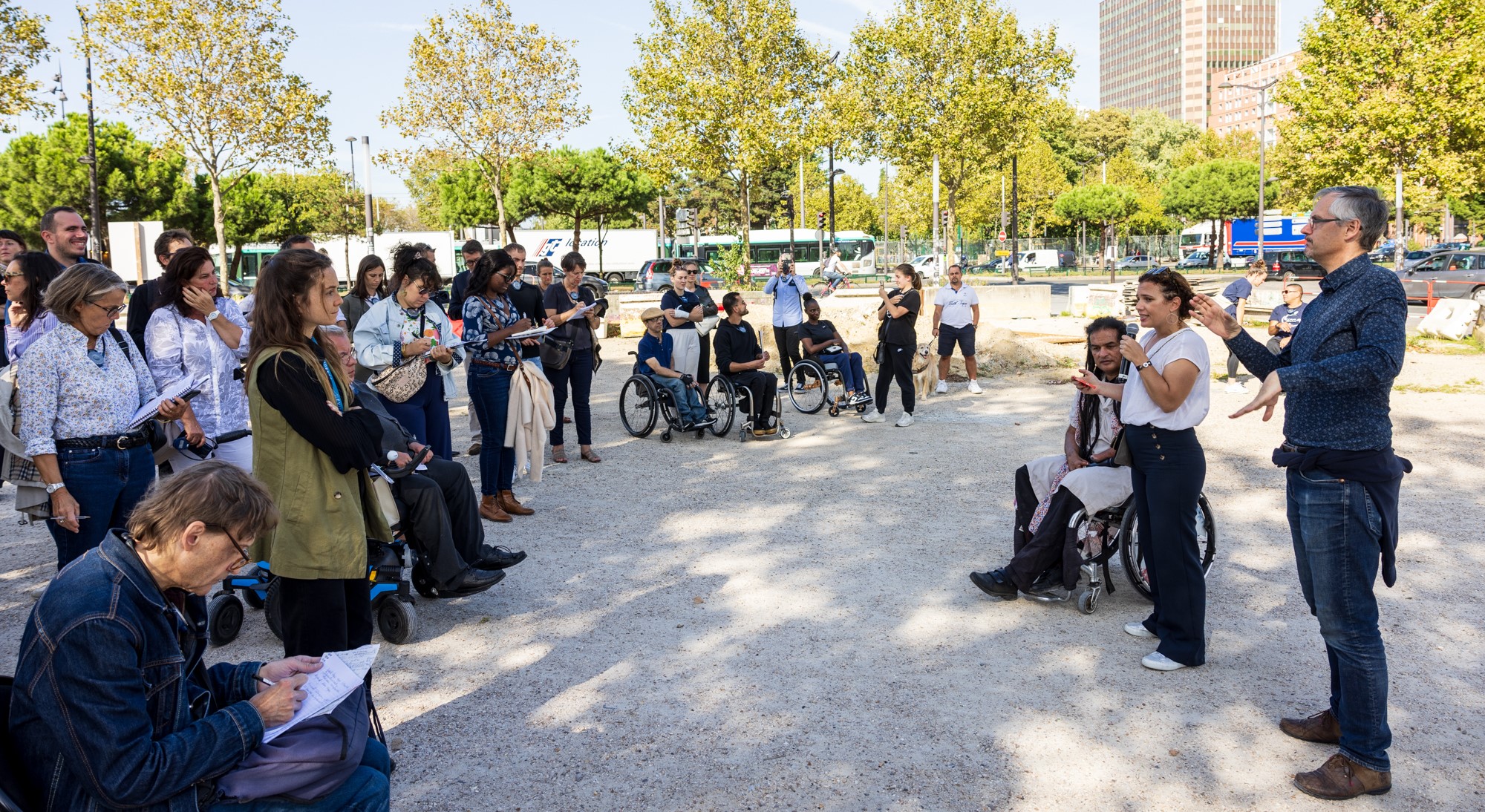 Wandering around the Cité Universelle in Paris’ 19th arrondissement - a guided tour of an iconic urban landscape project of the future.