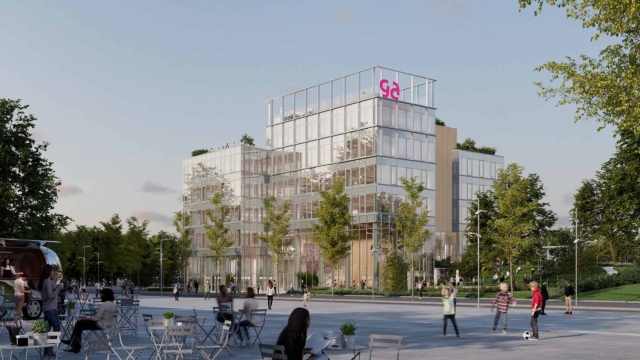 GA Smart Building fait découvrir le chantier de son futur siège social, une opération exemplaire en termes de construction hors-site