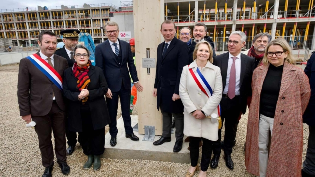 Début du chantier du grEEn-campus de Stellantis à Poissy, réalisé par GA Smart Building