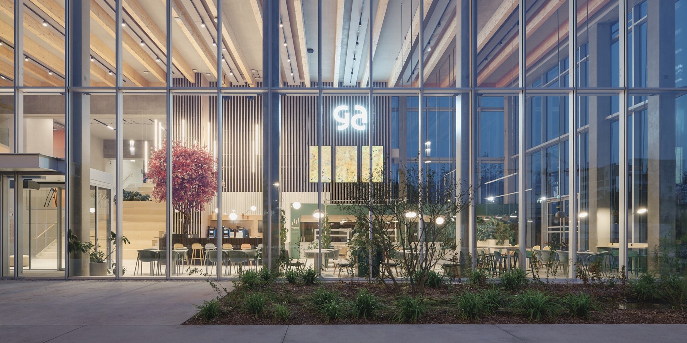 Façade de Niwa, nouveau siège social de GA Smart Building à Toulouse, une réalisation emblématique de la construction hors-site