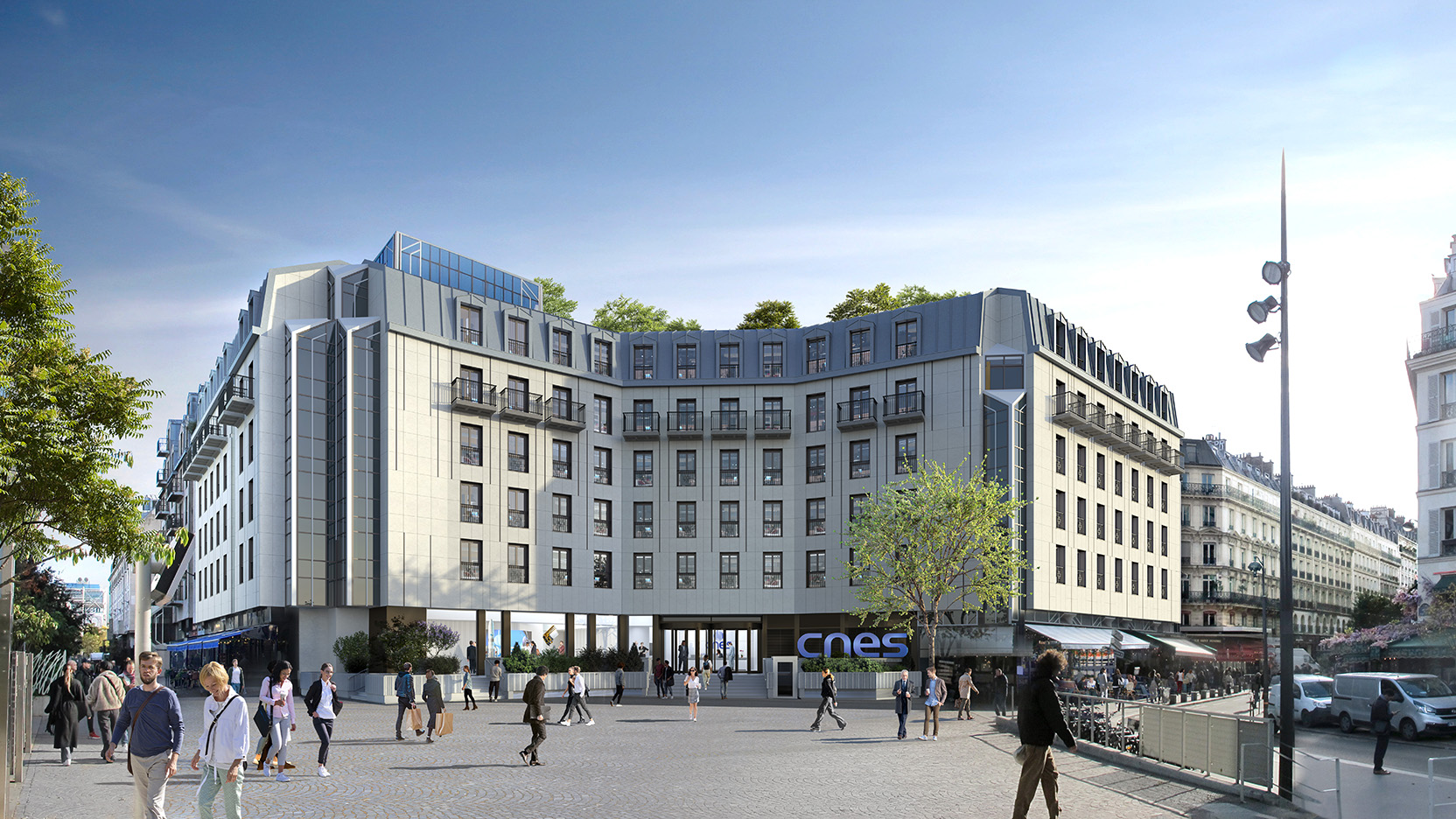 Cnes Renovation Paris GA Smart Building