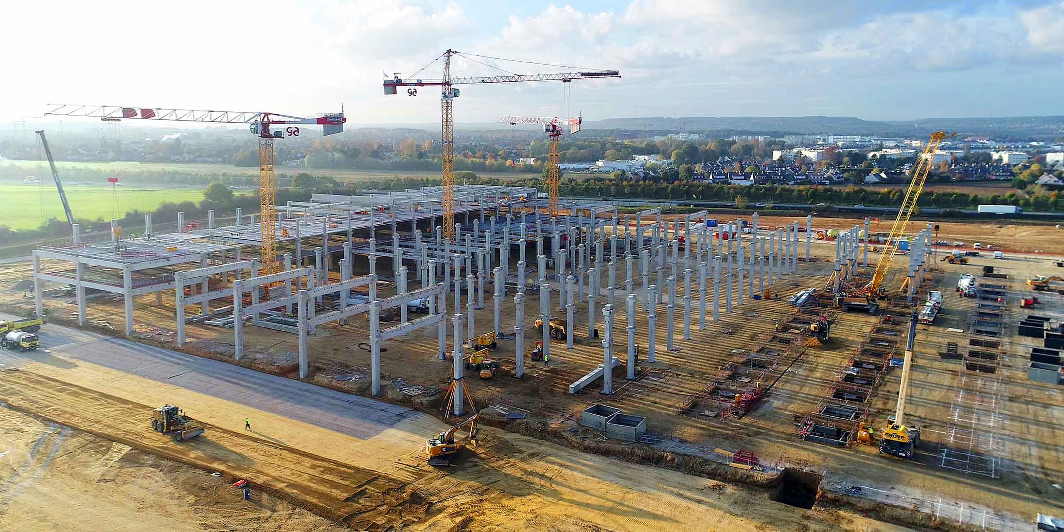 Chantier Ory4 Bretigny GA Smart Building