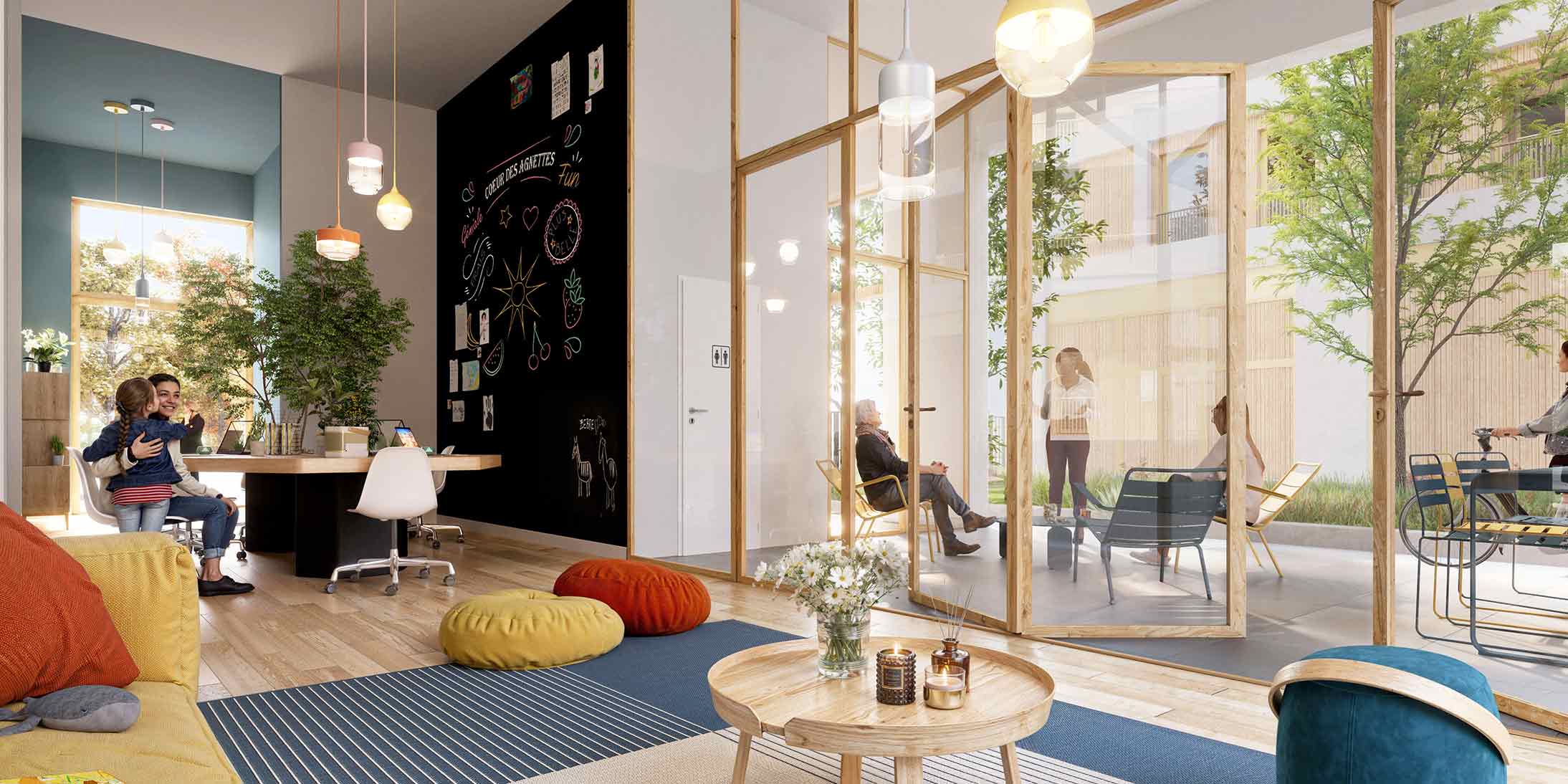 Ga Smart Building Gennevilliers Logements Rooj