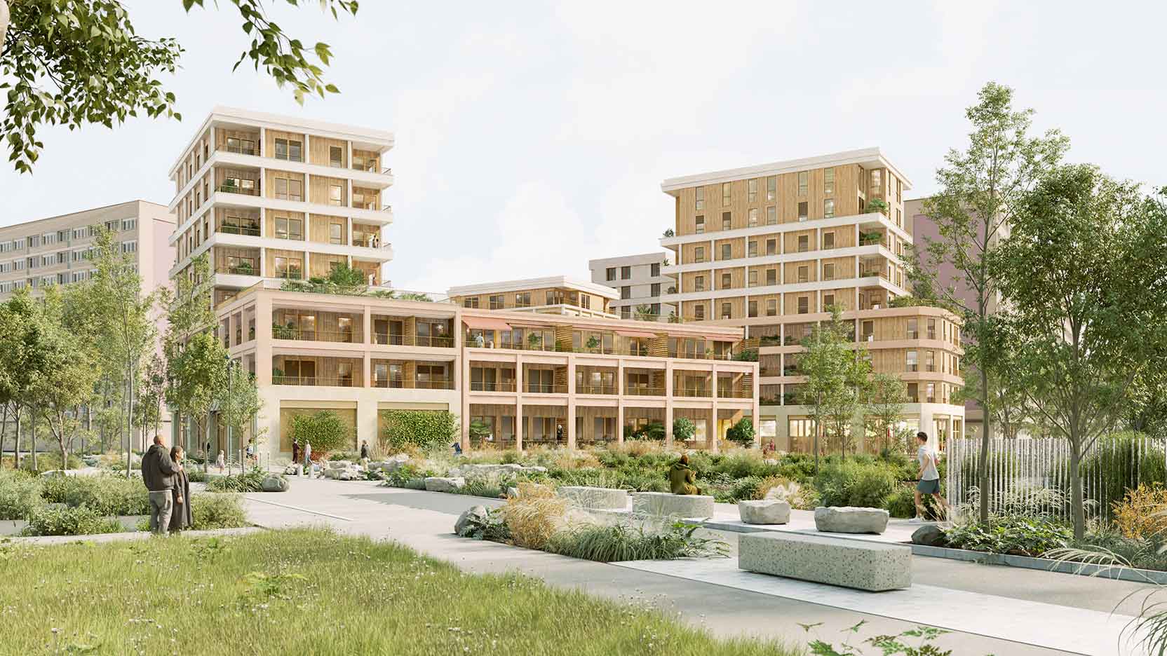 Gennevilliers Logements Rooj Ga Smart Building