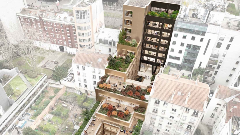Renovation and extension of an office building for Osesam in Boulogne-Billancourt