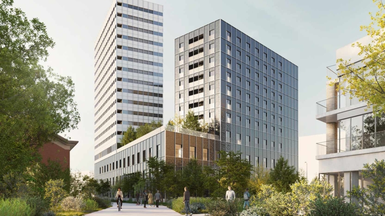 Îlot Sagep 1, un projet de co-living signé Rooj by GA à Ivry Confluences