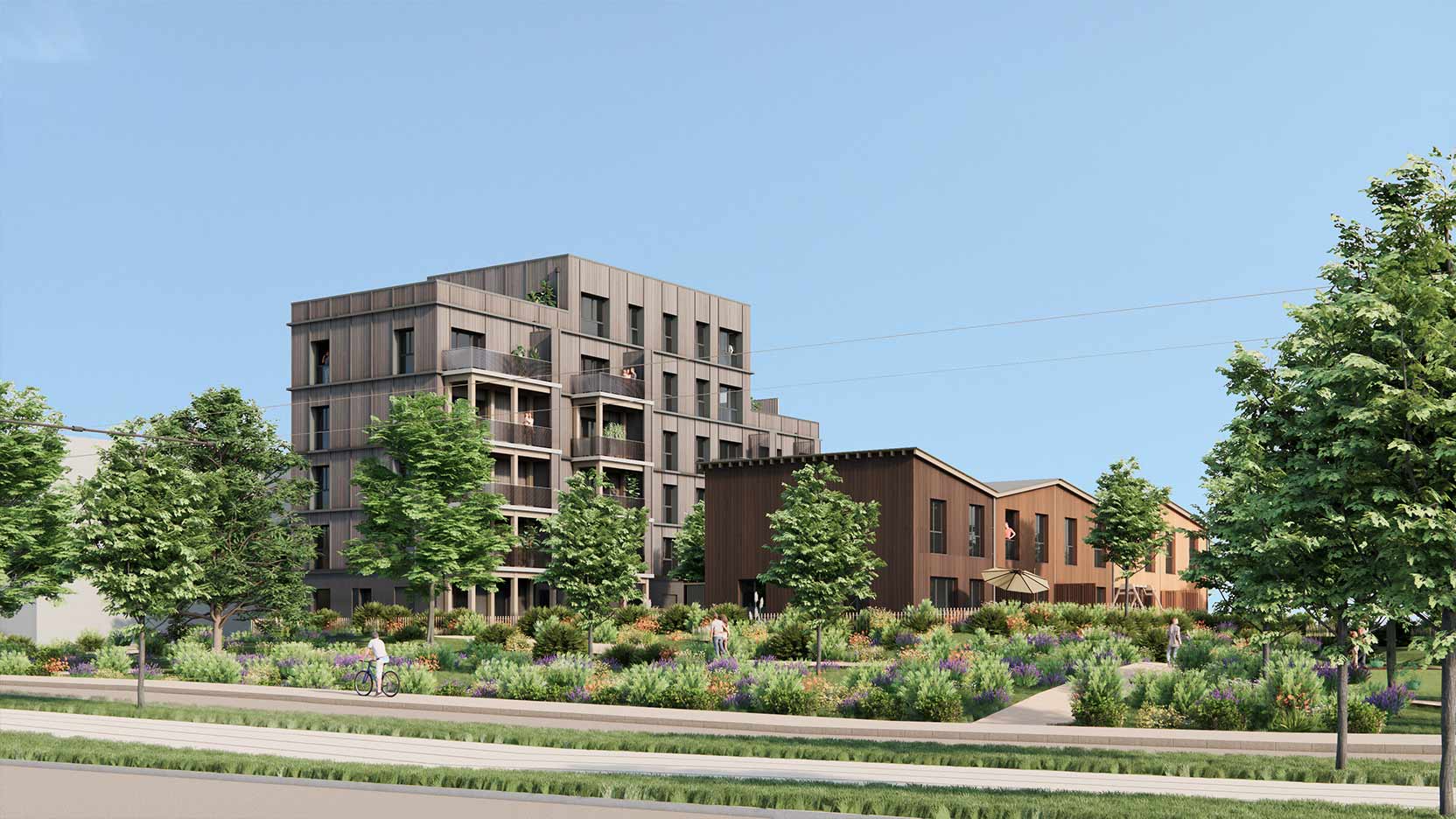 Besançon : un nouveau quartier résidentiel écoresponsable par Rooj by GA