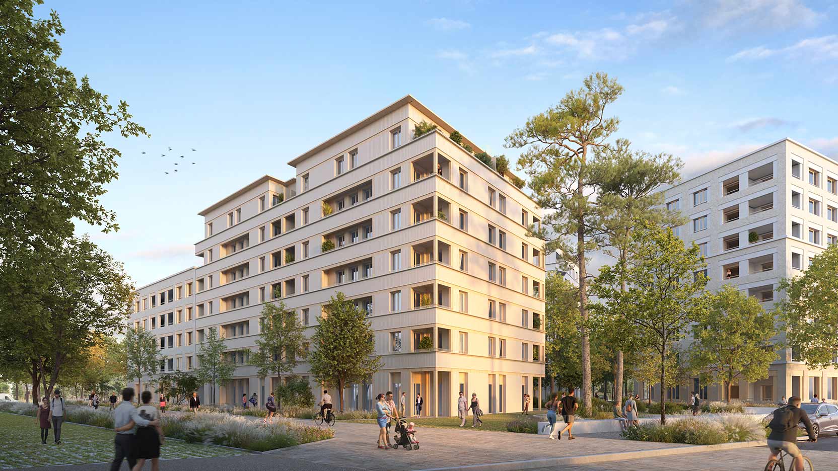 Le Clos de Corbeville à Orsay : 146 logements durables Rooj by GA dans un quartier résidentiel de Paris-Saclay