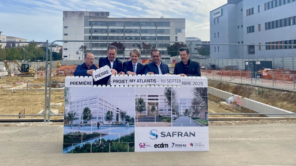 GA Smart Building is building the new offices and laboratories of Safran in Massy-Palaiseau
