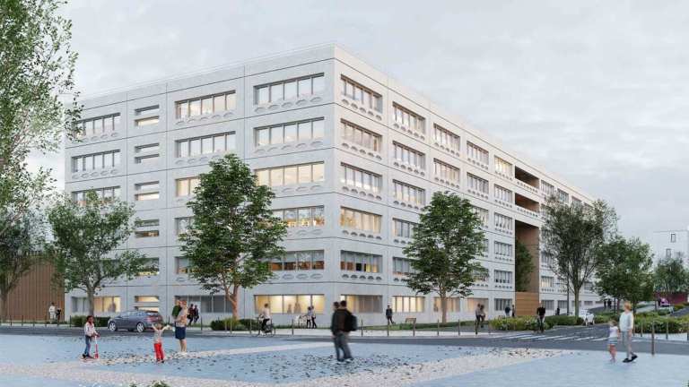 À Massy-Palaiseau, un immeuble de bureaux et de laboratoires pour Safran Electronics & Défense