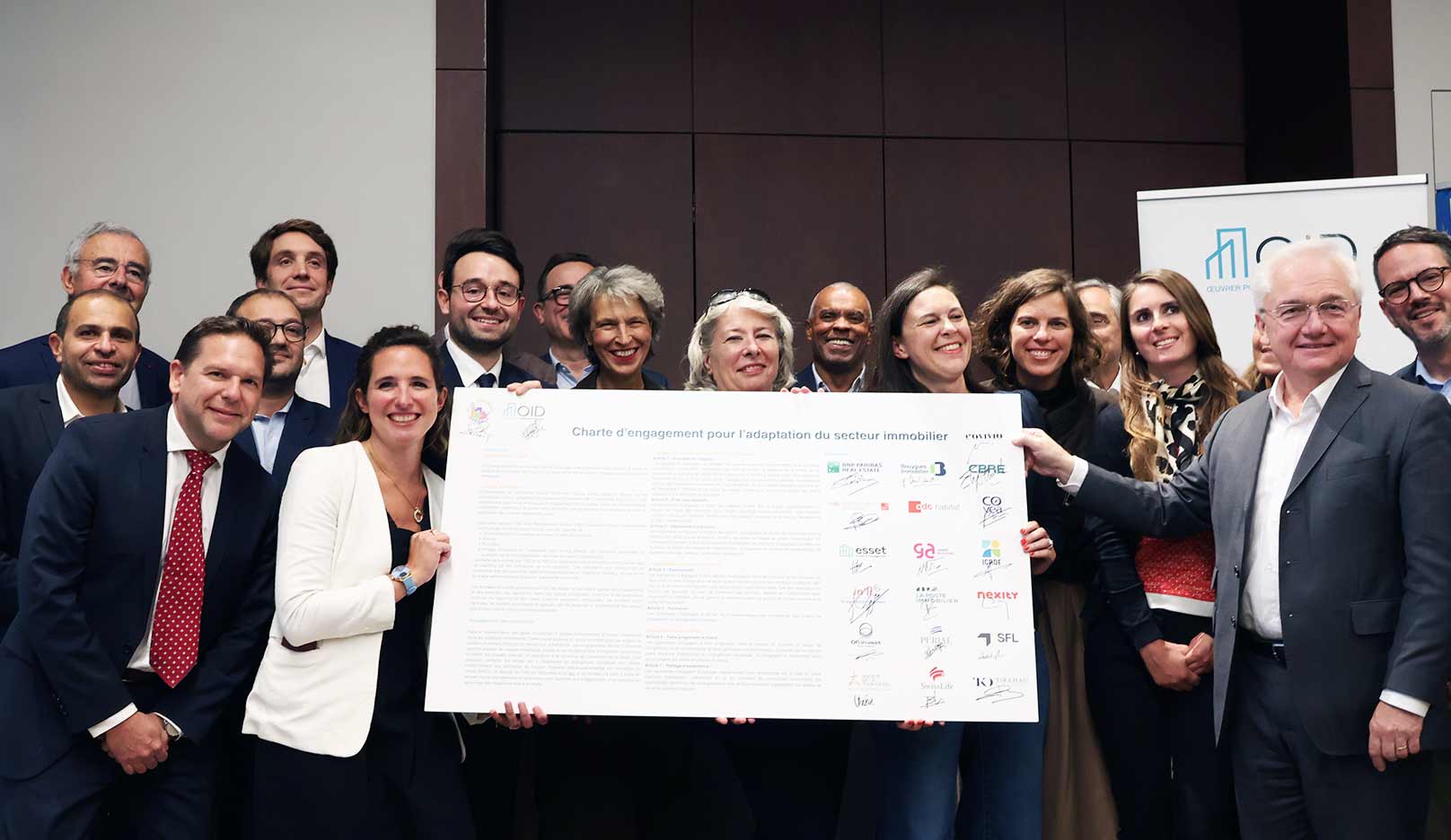 GA Smart Building signs the commitment Charter for adapting the real estate sector to climate change