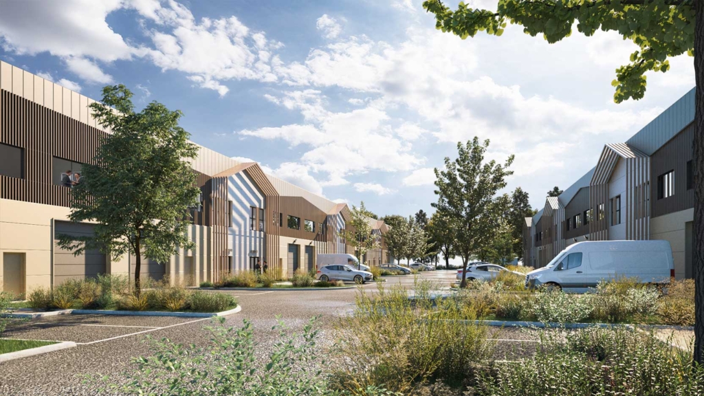 Montereau-sur-le-Jard : GA Smart Building et Aménagement 77 développent un parc d’activités Light Industrial de 27 000 m²