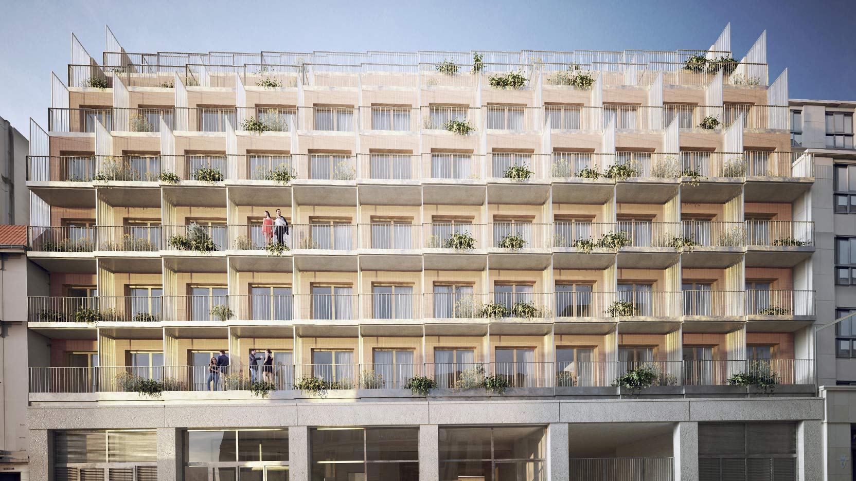 Résidence étudiante rue Albert à Paris, réalisée par GA Smart Building.