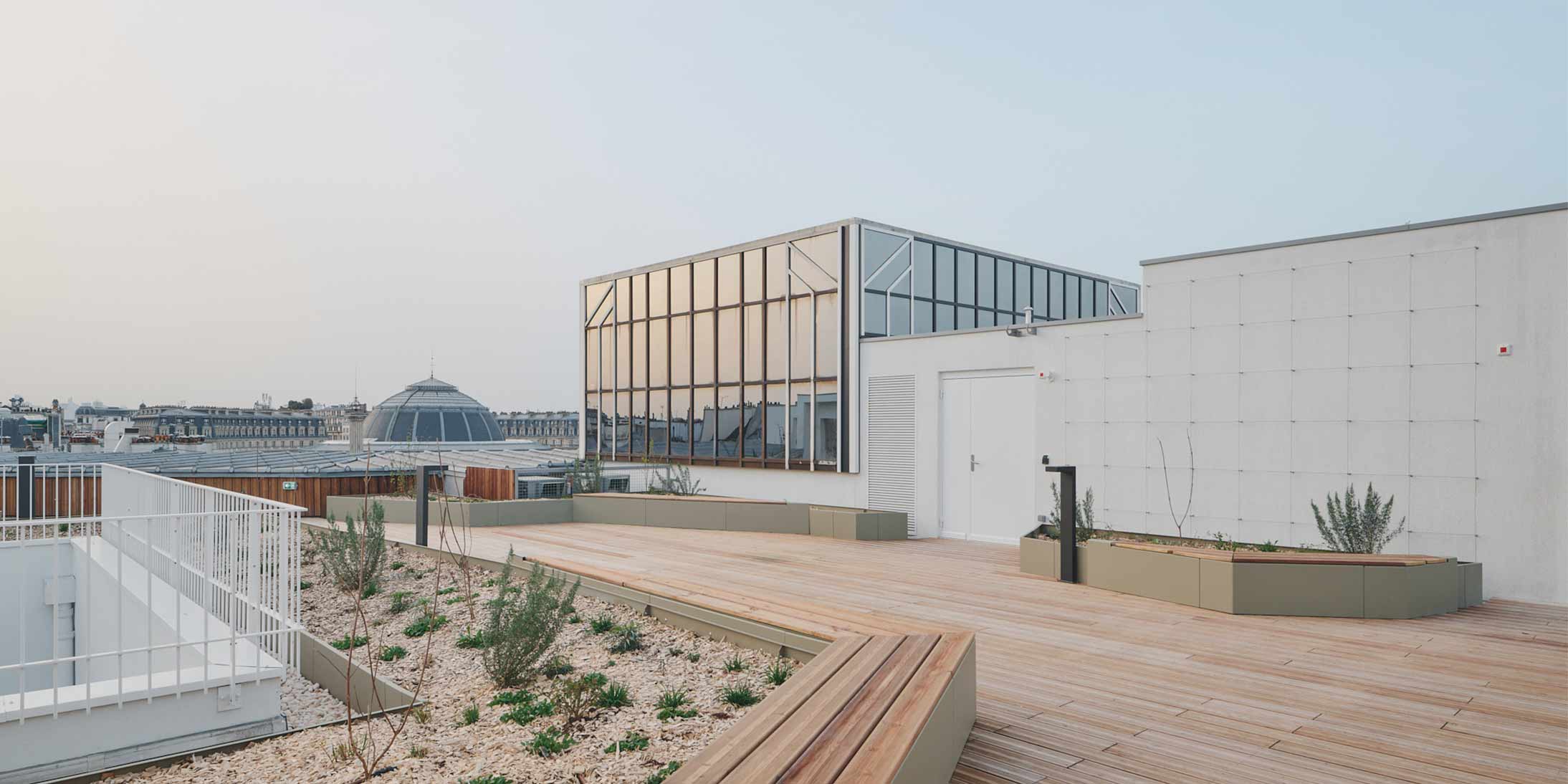 Rooftop Siege Social Cnes Paris Ga Smart Building